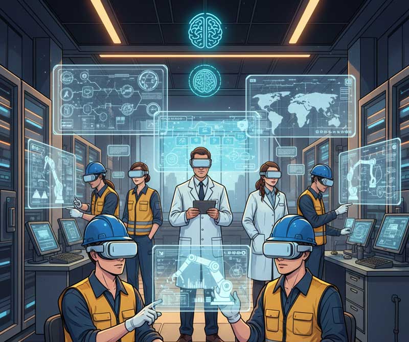 Enterprise innovation roadmap visual